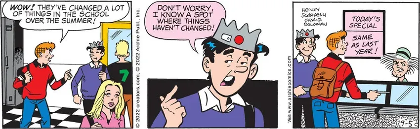 Archie for Sep 05, 2022