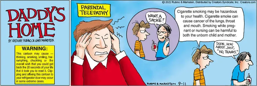 Daddy's Home for Sep 11, 2022