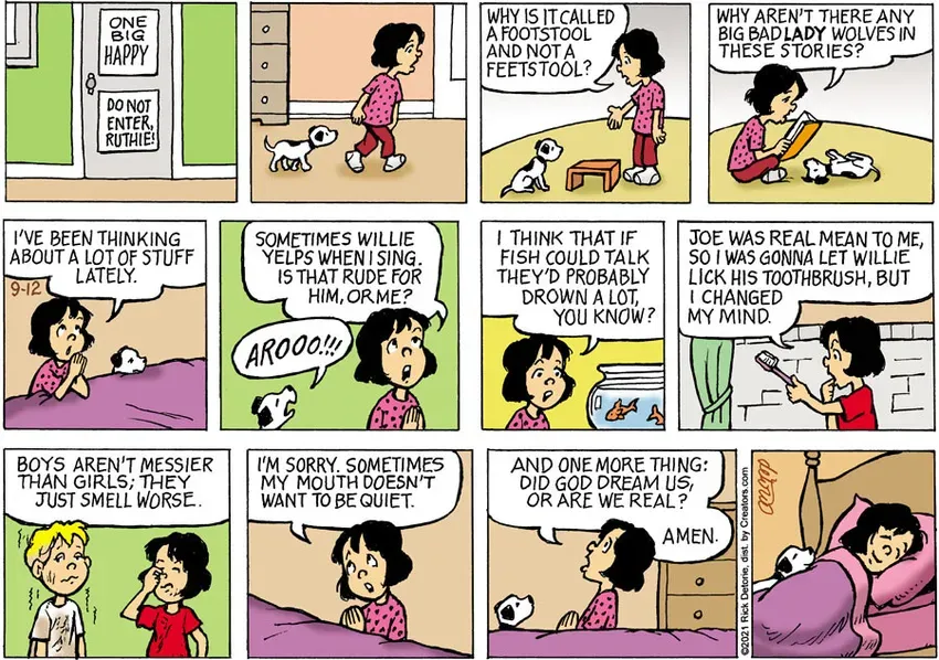 One Big Happy® for Sep 12, 2021