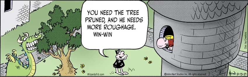 Wizard of Id for Sep 13, 2021