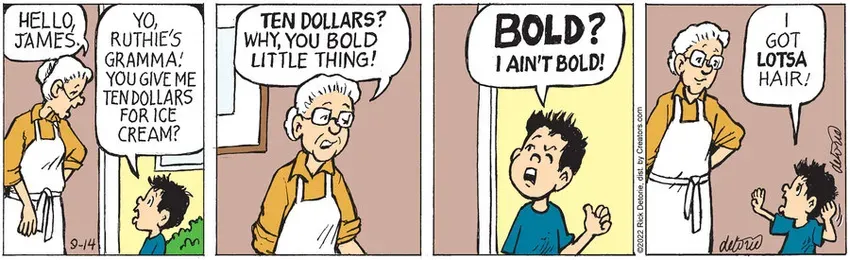 One Big Happy® for Sep 14, 2022