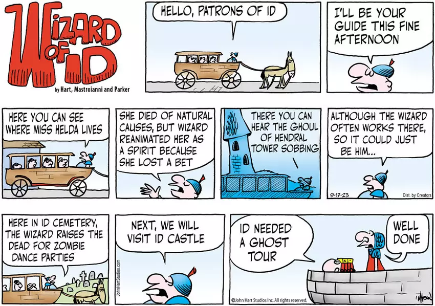 Wizard of Id for Sep 17, 2023