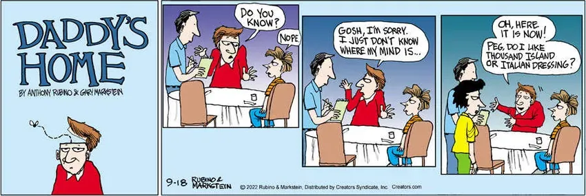 Daddy's Home for Sep 18, 2022