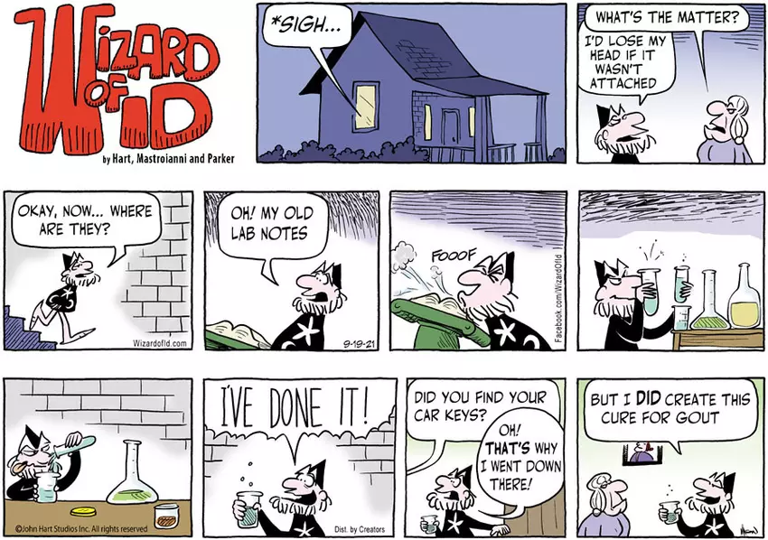 Wizard of Id for Sep 19, 2021