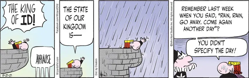 Wizard of Id for Sep 21, 2021