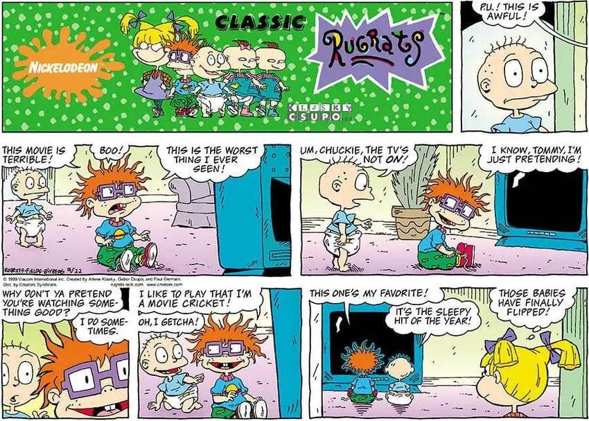 Rugrats for Sep 22, 2024