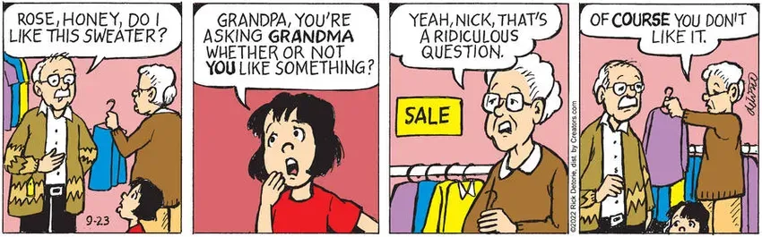 One Big Happy® for Sep 23, 2022