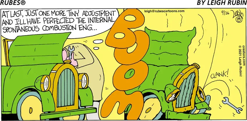 Rubes® for Sep 26, 2021