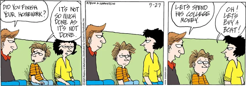 Daddy's Home for Sep 27, 2021