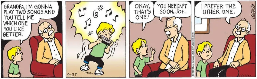 One Big Happy® for Sep 27, 2022