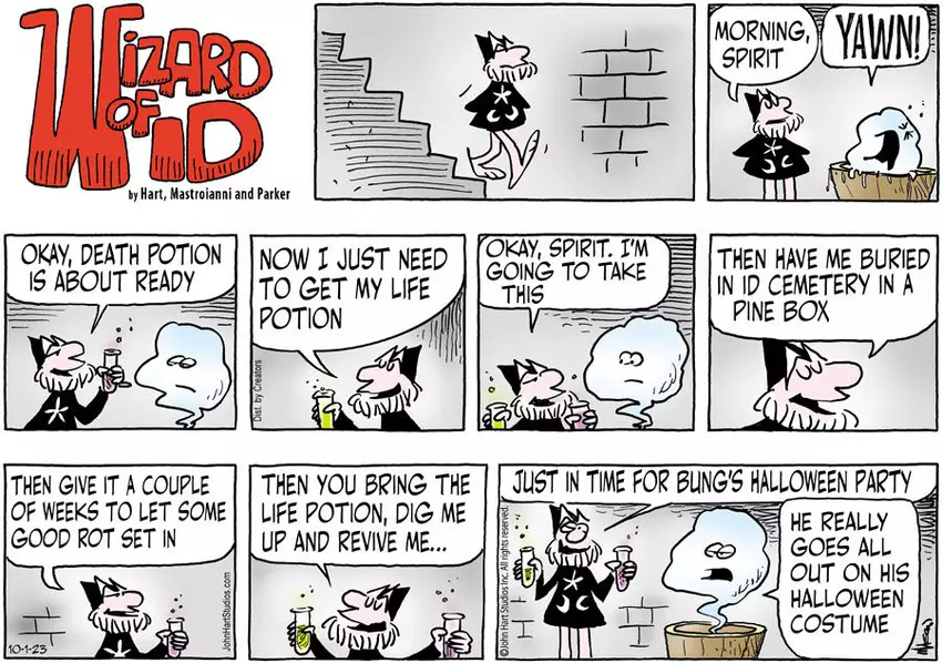 Wizard of Id for Oct 01, 2023