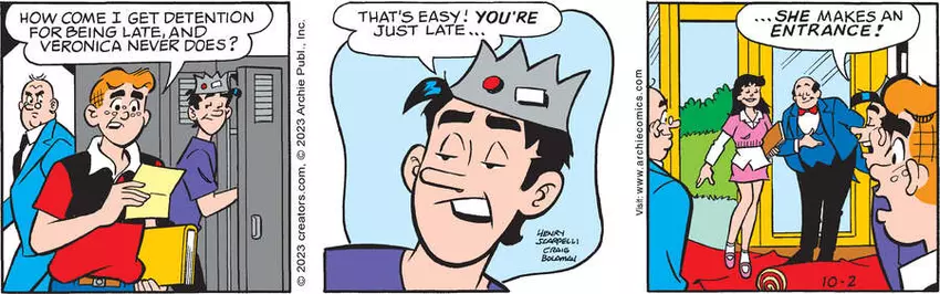 Archie for Oct 02, 2023