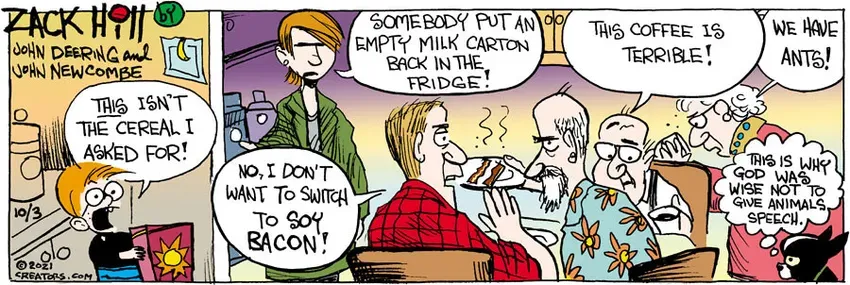 Zack Hill for Oct 03, 2021