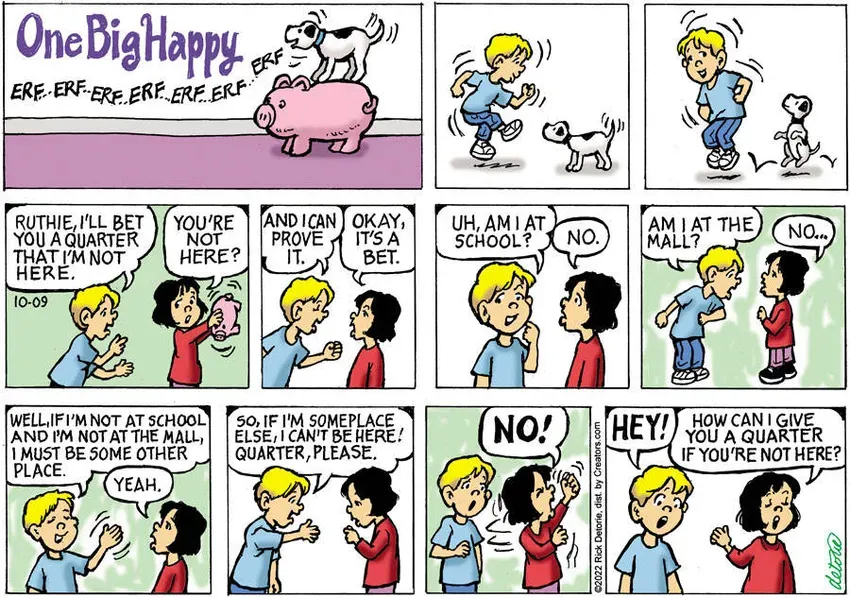 One Big Happy® for Oct 09, 2022