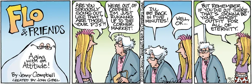 Flo & Friends for Oct 10, 2021