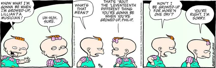 Rugrats for Oct 10, 2023