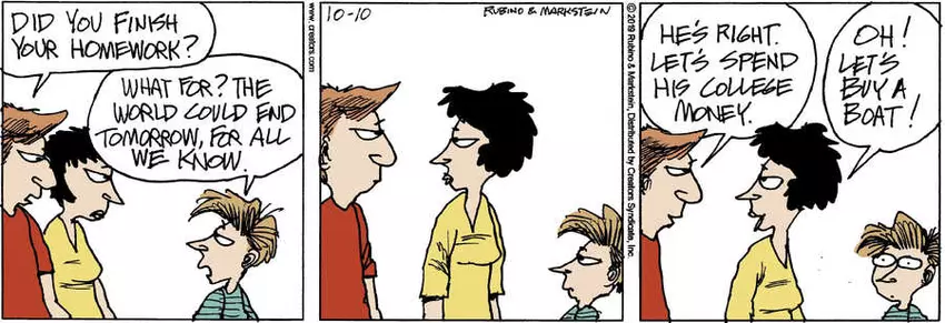 Daddy's Home for Oct 10, 2023