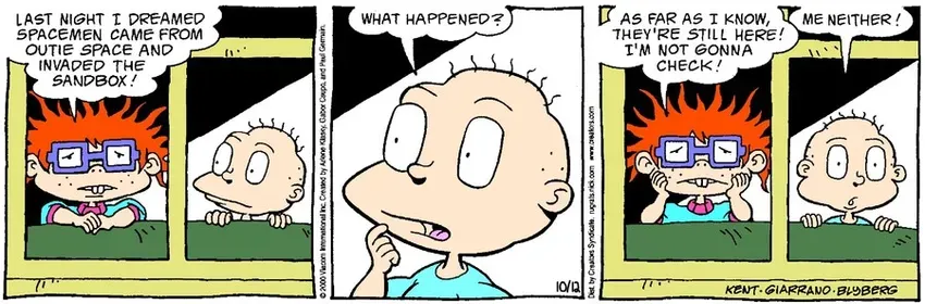 Rugrats for Oct 12, 2021