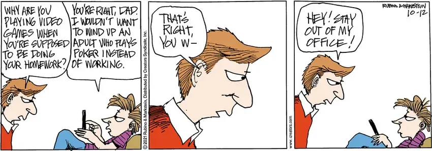 Daddy's Home for Oct 12, 2021