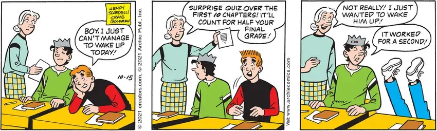 Archie for Oct 15, 2021