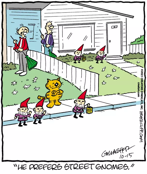 Heathcliff for Oct 15, 2021