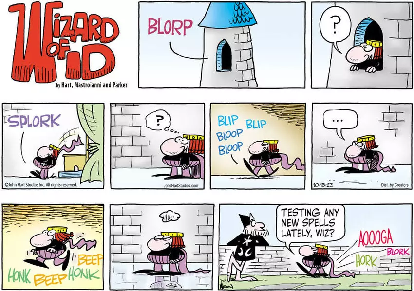 Wizard of Id for Oct 15, 2023