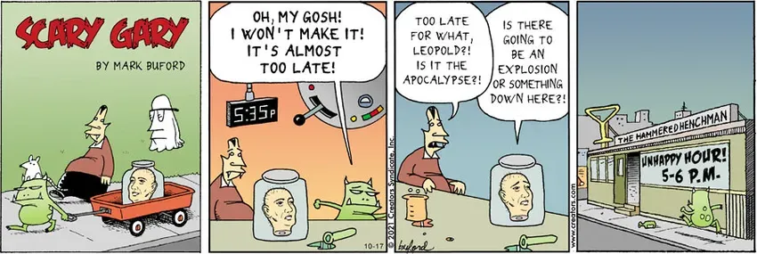 Scary Gary for Oct 17, 2021