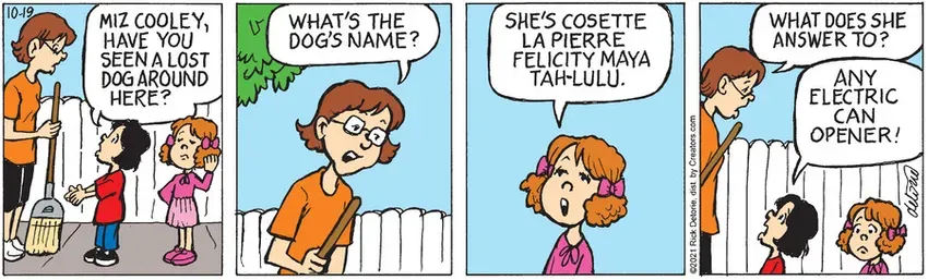 One Big Happy® for Oct 19, 2021