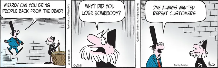 Wizard of Id for Oct 21, 2021