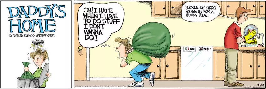 Daddy's Home for Oct 22, 2023