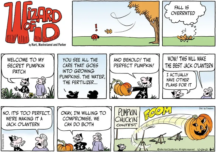 Wizard of Id for Oct 24, 2021