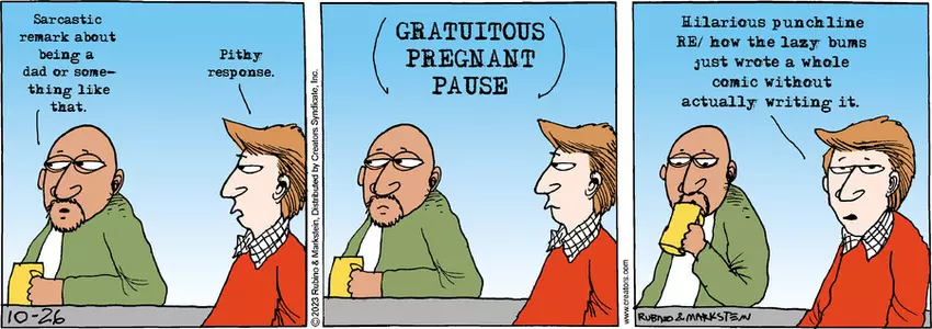 Daddy's Home for Oct 26, 2023