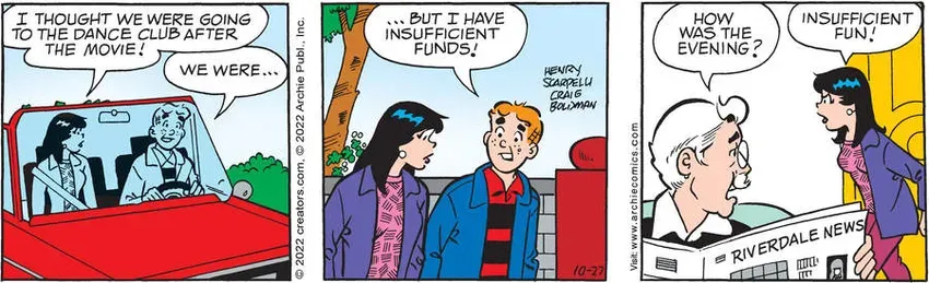 Archie for Oct 27, 2022
