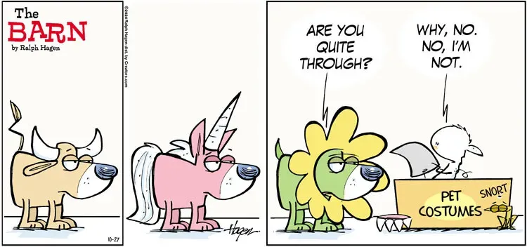 The Barn for Oct 27, 2024