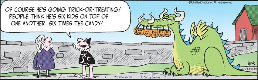 Wizard of Id for Oct 29, 2021