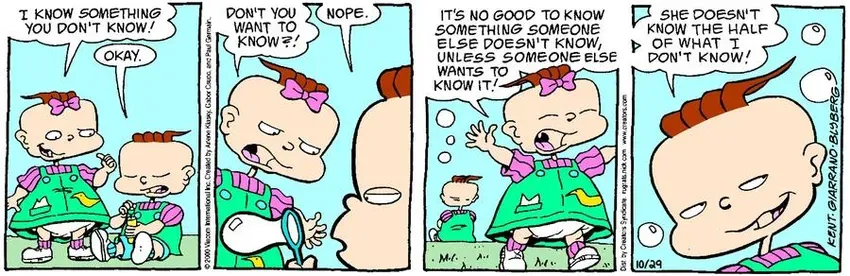 Rugrats for Oct 29, 2022