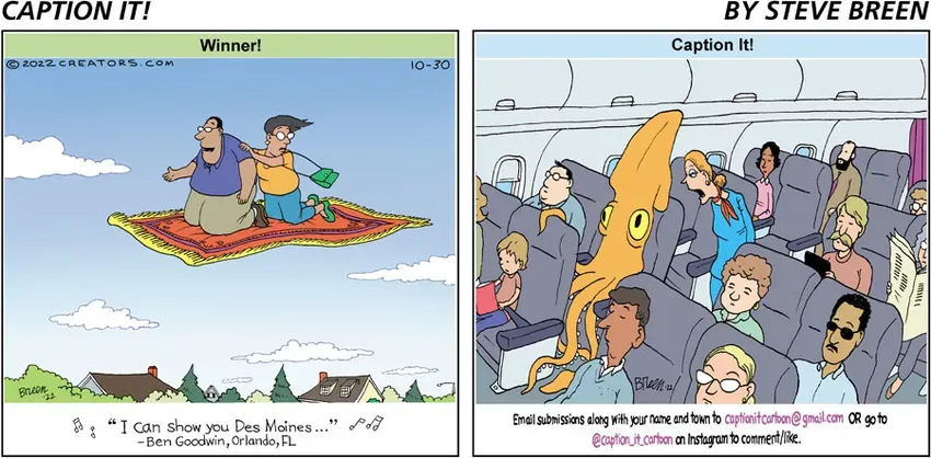 Caption It! for Oct 30, 2022