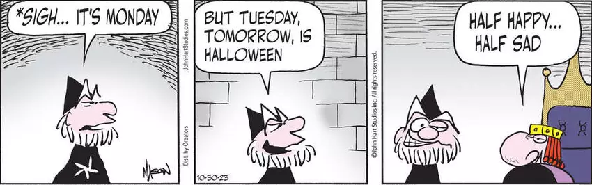 Wizard of Id for Oct 30, 2023