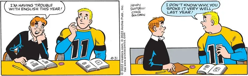 Archie for Oct 31, 2022