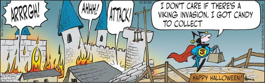 Wizard of Id for Oct 31, 2024