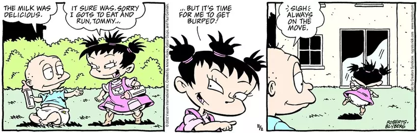 Rugrats for Nov 02, 2023