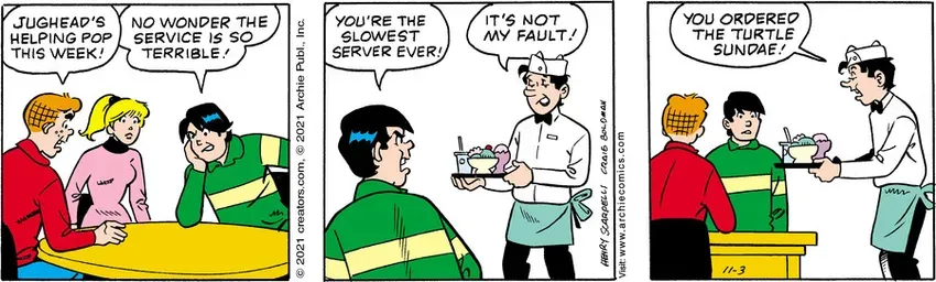 Archie for Nov 03, 2021