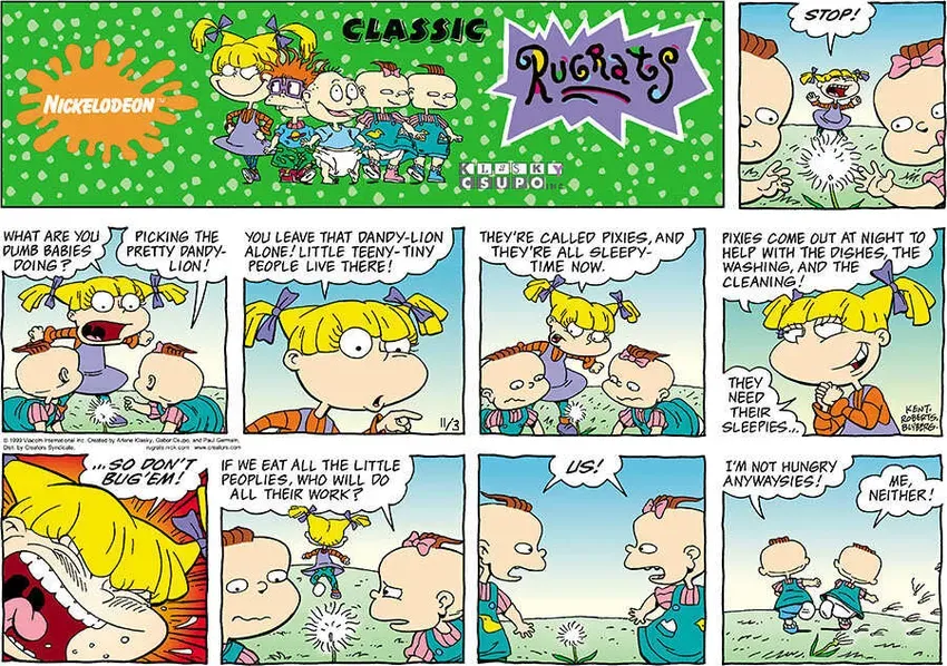 Rugrats for Nov 03, 2024