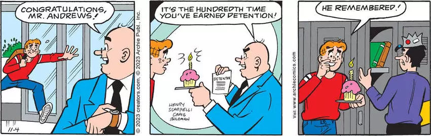 Archie for Nov 04, 2023