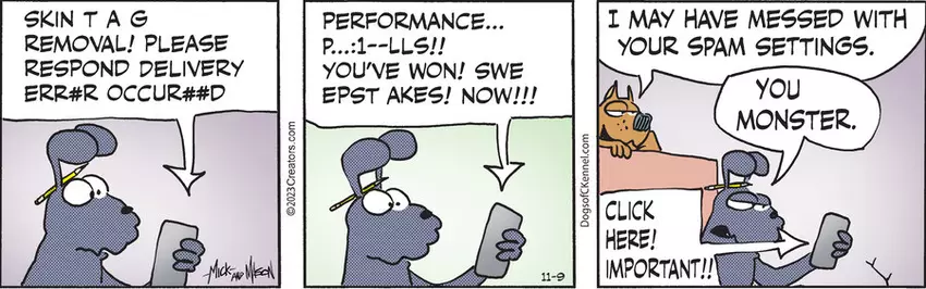 Dogs of C-Kennel for Nov 09, 2023