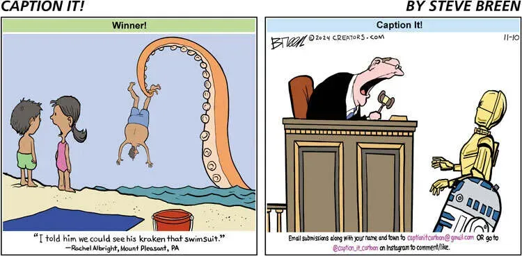 Caption It! for Nov 10, 2024