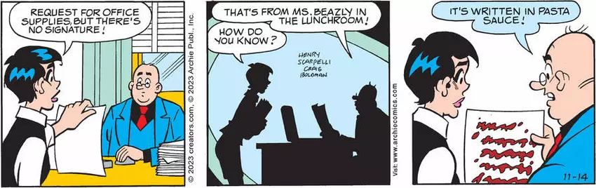 Archie for Nov 14, 2023