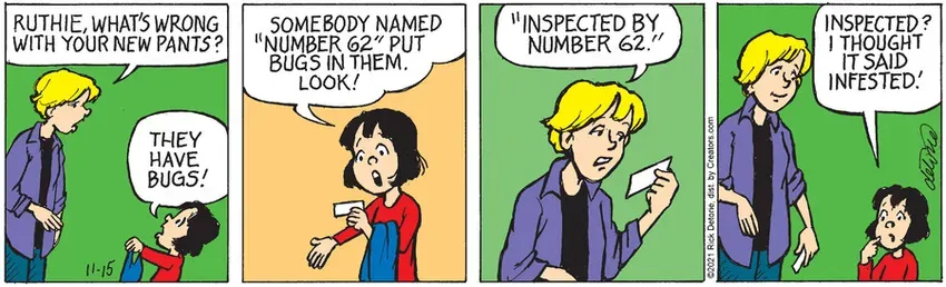 One Big Happy® for Nov 15, 2021