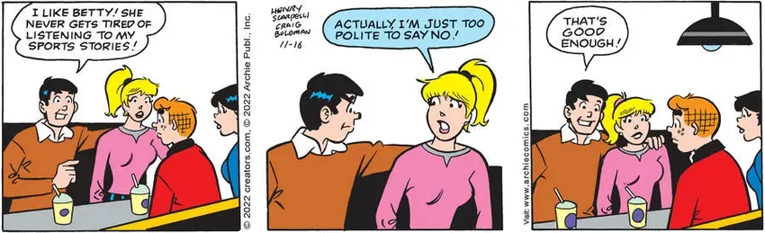 Archie for Nov 16, 2022