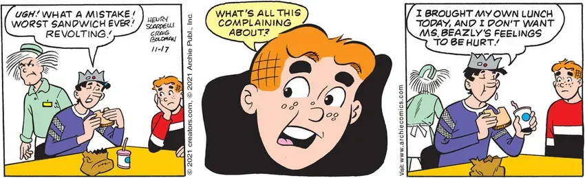 Archie for Nov 17, 2021